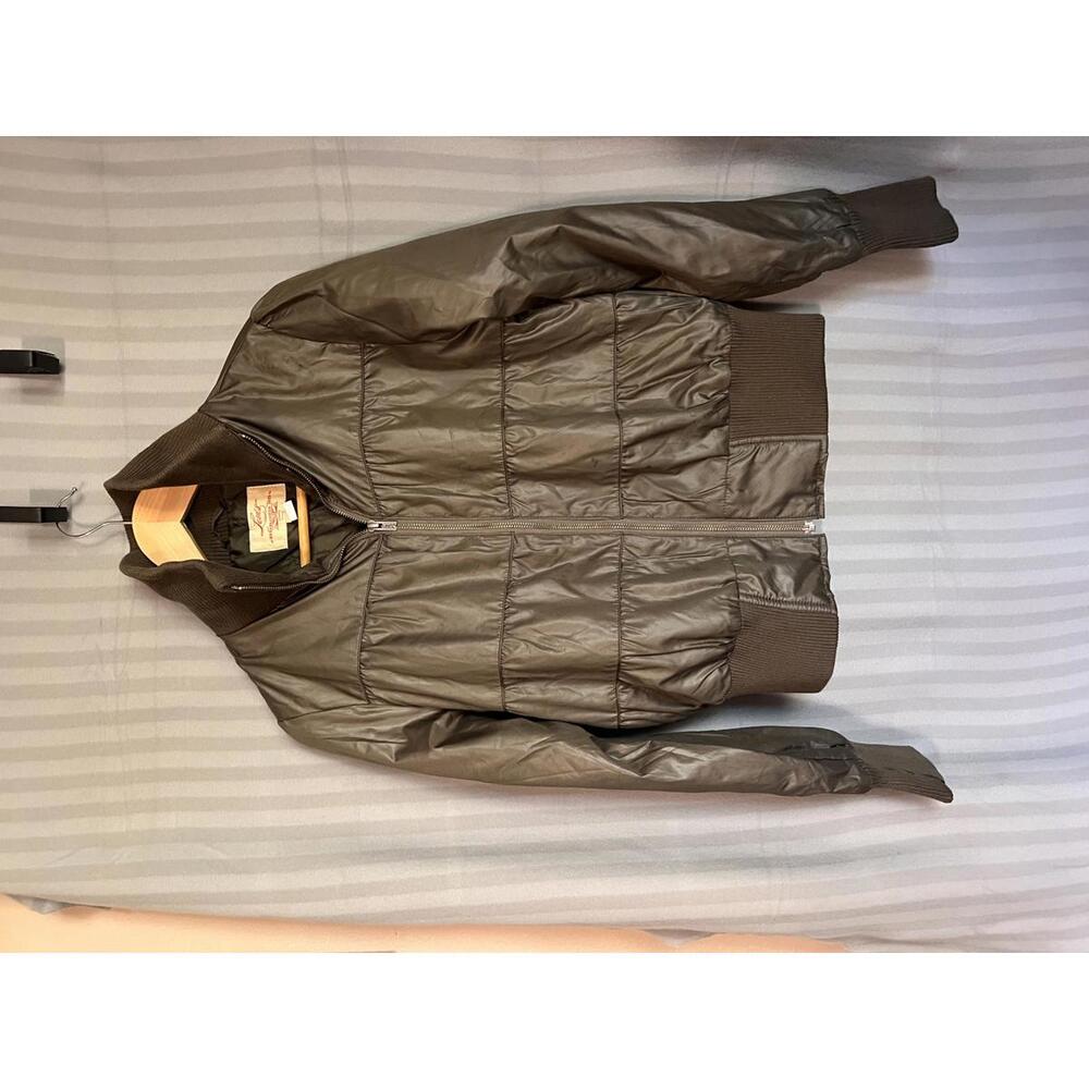 Levi's Brown Quilted Bomber Jacket - XL